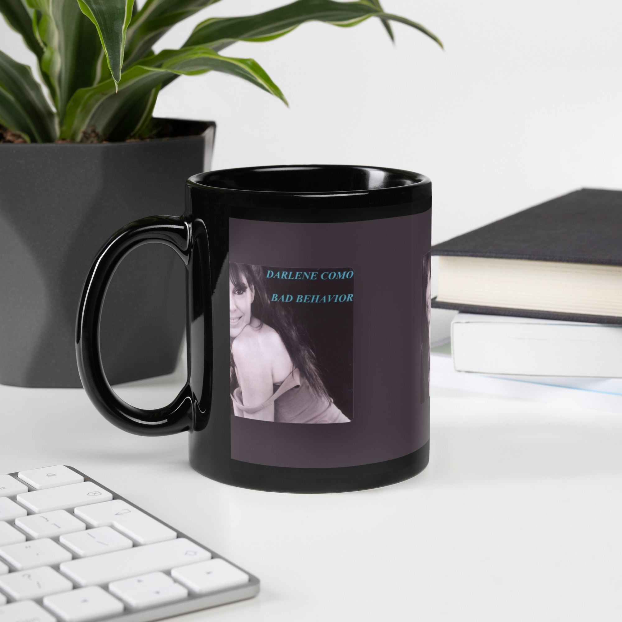 Black Glossy Mug - Image 2