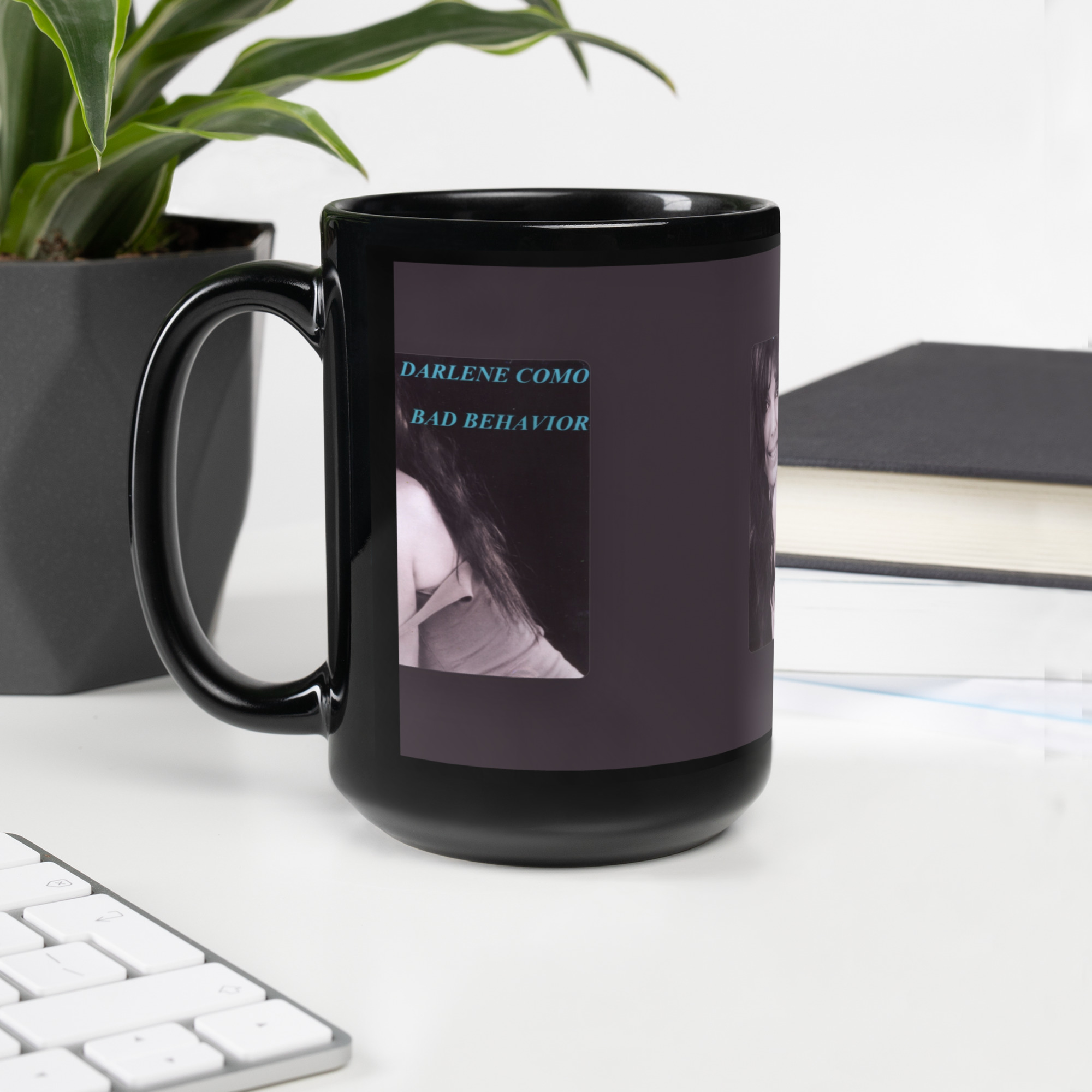 Black Glossy Mug